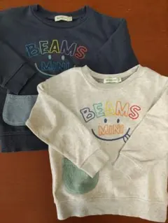 子供用トレーナー　110　2点セット　ビームスミニ