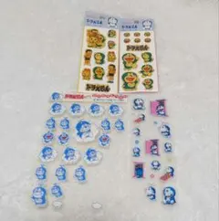 ドラえもん シール　 4シートセット（使いかけ・未使用混在）