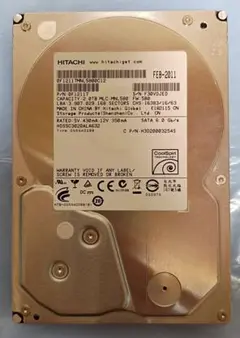 中古 HITACHI DS5SAD200 2TB HDD その1