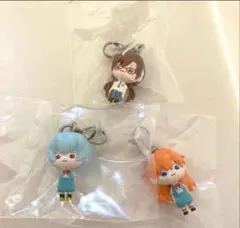 エヴァンゲリオン めじるしアクセサリー レイ　アスカ マリ 3個セット
