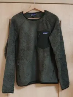 パタゴニア　メンズ　ロスガトスクルー グリーン　 Mサイズ