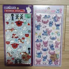 正規品　ボンボンドロップシール　モンスターズインク　スティッチ　エンジェル