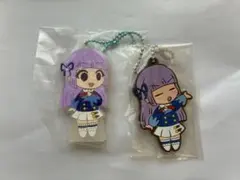 氷上スミレ ラバーキーホルダー