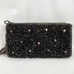 4402 良品 アンテプリマ 長財布 グリーン ファスナー チェーン - メルカリ