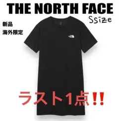 新品⭐️ノースフェイスレディースTシャツワンピース黒　S 韓国限定　40A