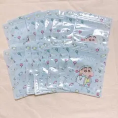 【未使用】 クレヨンしんちゃん ジップバック 17枚セット