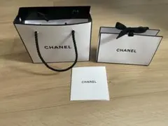 CHANEL ショップ袋 ホワイト 小型のサムネイル