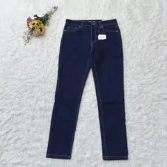 新品＊CINEMA CLUB　スキニーデニム　ストレッチ　ダークブルー　S