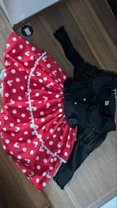 しまむら　リトシー　ミニーちゃん　ワンピース