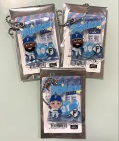北海道日本ハムファイターズ　パッケージ風キーホルダー　レイエス　清宮