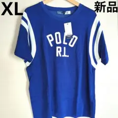 ☆新品☆ラルフローレン　半袖ロゴＴシャツ　ブルー　XXL
