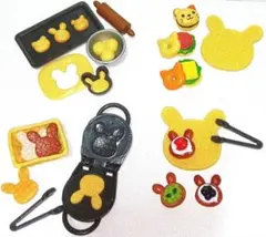 シルバニアファミリー こんがりオーブン 森のパン屋さん ガチャ 4種類セット