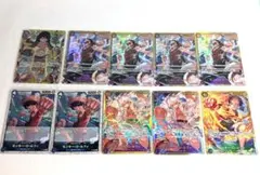 ワンピース カード モンキー・D・ルフィ ５種10枚セットまとめ売り美品