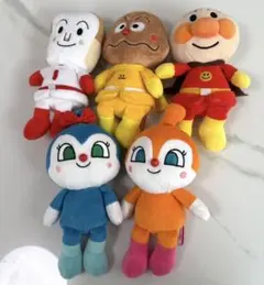 アンパンマン　ぬいぐるみ　5体セット