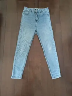 GRL ハイウエストスキニーデニムパンツ