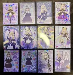 名探偵プリキュア　キュアアルカナシャドウ　森亜るるか　カード　シール　セット ②
