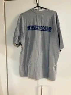 everyone × TTTMSW コラボ　Mサイズ まーぼう様専用TTTMSW × everyone LOGO TEE (ASH) - メルカリ