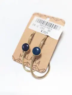 アシンメトリーカラー　ピアス｜MALAIKA