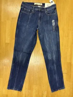 GAP新品未使用タグ付ストレッチデニム スキニージーンズ ダークブルー 26R
