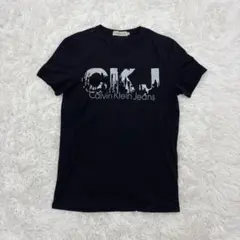 未使用級✨　Calvin Klein Jeans 黒 S プリントTシャツのサムネイル