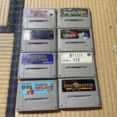 スーパーファミコンソフト8本
