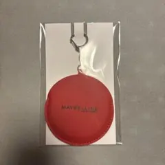 MAYBELLINE レッド 円形ミラー キーチェーン付きのサムネイル