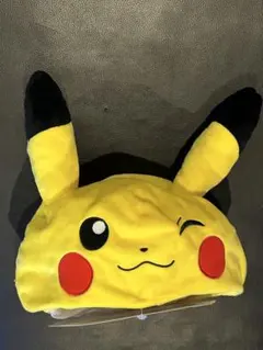 新品未使用 ウィンク ポケットモンスター ぬいぐるみ帽子~ピカチュウ~②