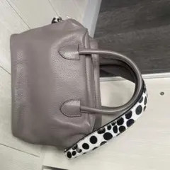 RIPANI グレー レザー ハンドバッグのサムネイル