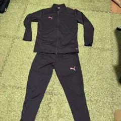 PUMA ブラック ジャージ上下セット