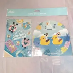 東京ディズニーリゾート SuiSui Summer ポストカード ステッカー