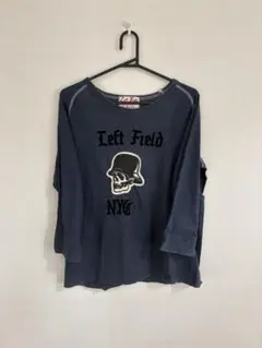 Left Field NYC レフトフィールド　スカル 七分袖カットソー　Sのサムネイル