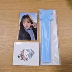 NiziU　RIO　トレカ/うちわグリップカバー/ピンバッチ