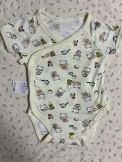 ユニクロ ロンパース　肌着　2枚セット 60cm 子ぐまのサムネイル