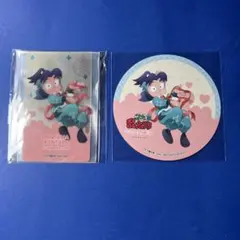 忍たま　アニカフェ　はぁとふる大作戦の段　クリアカード　摂津のきり丸　コースター