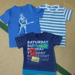 GAPKIDS.無印などTシャツ３枚セット120