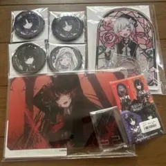 魔法少女ノ魔女裁判　くじメイト　缶バッジ4個　アクリルスタンド　アクリルボード