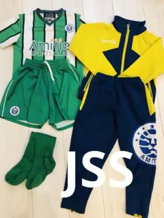 Amitie サッカーウェアセット グリーンSサイズ Amitie サッカーウェアセット グリーンSサイズ