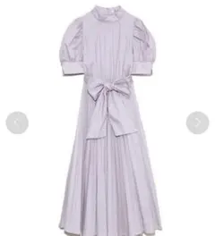 スナイデル　 Sustainaリボンシャツワンピ