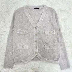 【Saturday Club】 カーディガン ベージュ