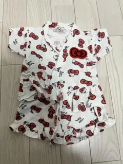 キティちゃん　バースデイ　甚平　90