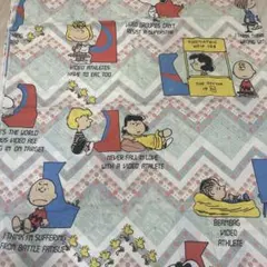 スヌーピー ビンテージシーツ　ハギレ レア