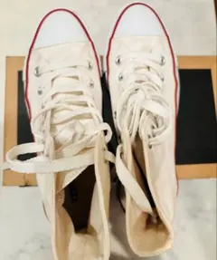CONVERSE ALL STAR ホワイトスニーカー ハイカット 23cm