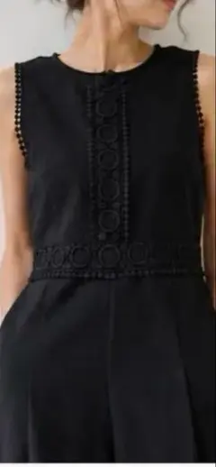 ZARA BASIC/ザラベーシック/ロンパースワイドパンツ　サロペットのサムネイル