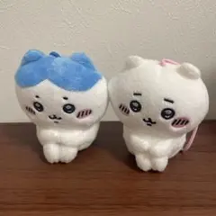 ちいかわ　ぬいぐるみBIG4 ガチャ　ちいかわ　ハチワレ　おすわり　マスコット