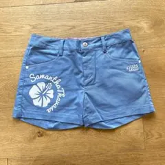 新品　サマンサタバサ　ショートパンツ　ハイビスカス　サイズM　6788