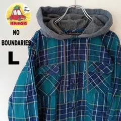 長袖シャツ メンズターコイズボタン