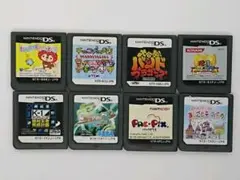 ニンテンドウDSソフト 8個セット