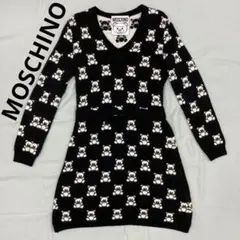 vintage MOSCHINO パズル柄 ワンピース N3290 - メルカリ