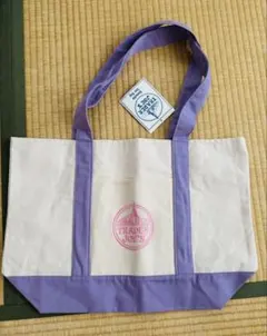 【新品】Trader Joe's エコバッグ パープルビッグサイズのサムネイル