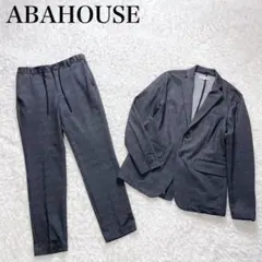 美品✨ アバハウス ポンチ パンツ スーツ セットアップ チェック 洗える